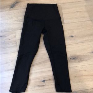 Women’s high waisted black leggings